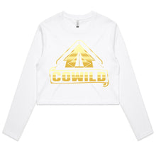 Load image into Gallery viewer, CoWild Women's Long Sleeve Crop Tee - CoWild