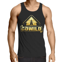 Load image into Gallery viewer, CoWild lowdown - Mens Singlet Top - CoWild