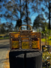 Load image into Gallery viewer, CoWild Honey Gift 3 Pack – Pure, Creamed &amp; Hot Honey (500g each)
