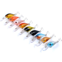 Load image into Gallery viewer, 9x Popper Crank 5.7cm Fishing Lure Lures Surface Tackle Fresh Saltwater
