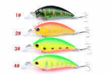 Load image into Gallery viewer, 4x 7.5cm Popper Crank Bait Fishing Lure Lures Surface Tackle Saltwater
