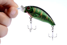 Load image into Gallery viewer, 4x 7.5cm Popper Crank Bait Fishing Lure Lures Surface Tackle Saltwater
