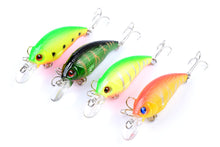 Load image into Gallery viewer, 4x 7.5cm Popper Crank Bait Fishing Lure Lures Surface Tackle Saltwater
