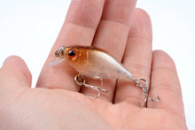 Load image into Gallery viewer, 5x 4.3cm Popper Crank Bait Fishing Lure Lures Surface Tackle Saltwater
