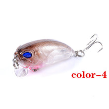 Load image into Gallery viewer, 6x Popper Crank 5.1cm Fishing Lure Lures Surface Tackle Fresh Saltwater

