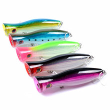 Load image into Gallery viewer, 8x Popper Crank 12.5cm Fishing Lure Lures Surface Tackle Fresh Saltwater
