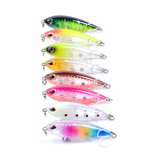 Load image into Gallery viewer, 8x Pencil minnow 4.8cm Fishing Lure Lures Surface Tackle Fresh Saltwater
