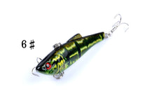 Load image into Gallery viewer, 6X 4cm Popper Poppers Fishing Lure Lures Surface Tackle Fresh Saltwater
