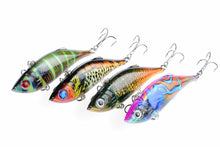 Load image into Gallery viewer, 4x 8cm Vib Bait Fishing Lure Lures Hook Tackle Saltwater
