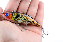 Load image into Gallery viewer, 4x 8cm Vib Bait Fishing Lure Lures Hook Tackle Saltwater
