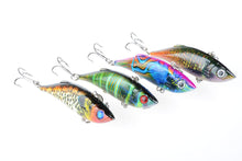 Load image into Gallery viewer, 4x 8cm Vib Bait Fishing Lure Lures Hook Tackle Saltwater
