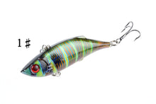 Load image into Gallery viewer, 4x 8cm Vib Bait Fishing Lure Lures Hook Tackle Saltwater
