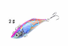 Load image into Gallery viewer, 4x 8cm Vib Bait Fishing Lure Lures Hook Tackle Saltwater
