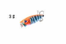 Load image into Gallery viewer, 6X 3.5cm Popper Poppers Fishing Lure Lures Surface Tackle Fresh Saltwater
