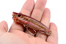 Load image into Gallery viewer, 4X 6.5cm Popper Poppers Fishing Lure Lures Surface Tackle Fresh Saltwater
