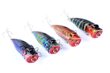 Load image into Gallery viewer, 4X 6.5cm Popper Poppers Fishing Lure Lures Surface Tackle Fresh Saltwater
