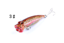 Load image into Gallery viewer, 4X 6.5cm Popper Poppers Fishing Lure Lures Surface Tackle Fresh Saltwater
