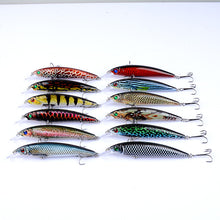 Load image into Gallery viewer, 12x Popper Poppers 14cm Fishing Lure Lures Surface Tackle Fresh Saltwater
