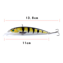 Load image into Gallery viewer, 12x Popper Poppers 14cm Fishing Lure Lures Surface Tackle Fresh Saltwater
