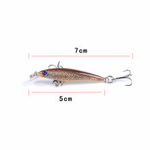 Load image into Gallery viewer, 6x Popper Poppers 5cm Minnow Fishing Lure Lures Surface Tackle Fresh Saltwater
