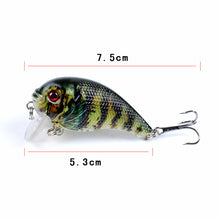 Load image into Gallery viewer, 6x Popper Poppers 5cm Fishing Lure Lures Surface Tackle Fresh Saltwater
