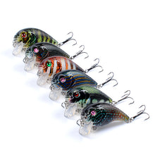 Load image into Gallery viewer, 6x Popper Poppers 5cm Fishing Lure Lures Surface Tackle Fresh Saltwater
