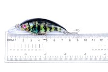 Load image into Gallery viewer, 4x 7.5cm Popper Crank Bait Fishing Lure Lures Surface Tackle Saltwater
