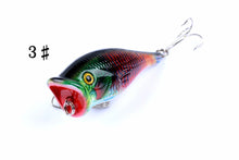 Load image into Gallery viewer, 4X 6.5cm Popper Poppers Fishing Lure Lures Surface Tackle Fresh Saltwater
