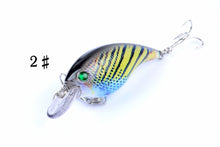 Load image into Gallery viewer, 4x 7.5cm Popper Crank Bait Fishing Lure Lures Surface Tackle Saltwater
