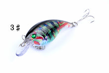 Load image into Gallery viewer, 4x 7.5cm Popper Crank Bait Fishing Lure Lures Surface Tackle Saltwater
