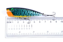 Load image into Gallery viewer, 4X 6.8cm Popper Poppers Fishing Lure Lures Surface Tackle Saltwater
