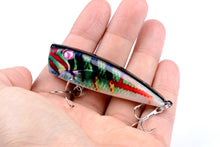 Load image into Gallery viewer, 4X 6.8cm Popper Poppers Fishing Lure Lures Surface Tackle Saltwater
