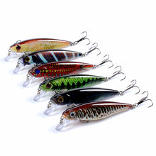 Load image into Gallery viewer, 6x Popper Poppers 8.6cm Fishing Lure Lures Surface Tackle Fresh Saltwater
