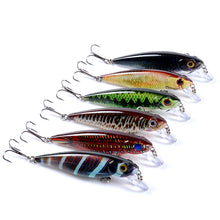 Load image into Gallery viewer, 6x Popper Poppers 8.6cm Fishing Lure Lures Surface Tackle Fresh Saltwater
