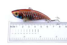 Load image into Gallery viewer, 6x 6.5cm Vib Bait Fishing Lure Lures Hook Tackle Saltwater
