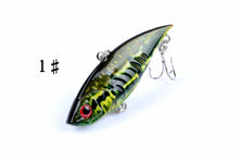 Load image into Gallery viewer, 6x 6.5cm Vib Bait Fishing Lure Lures Hook Tackle Saltwater
