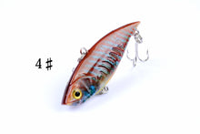 Load image into Gallery viewer, 6x 6.5cm Vib Bait Fishing Lure Lures Hook Tackle Saltwater
