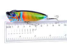 Load image into Gallery viewer, 4X 6.5cm Popper Poppers Fishing Lure Lures Surface Tackle Saltwater
