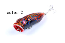 Load image into Gallery viewer, 4X 6.5cm Popper Poppers Fishing Lure Lures Surface Tackle Saltwater
