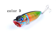 Load image into Gallery viewer, 4X 6.5cm Popper Poppers Fishing Lure Lures Surface Tackle Saltwater
