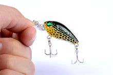 Load image into Gallery viewer, 6x 4.5cm Popper Crank Bait Fishing Lure Lures Surface Tackle Saltwater
