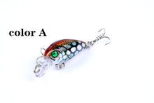 Load image into Gallery viewer, 6x 4.5cm Popper Crank Bait Fishing Lure Lures Surface Tackle Saltwater
