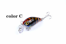 Load image into Gallery viewer, 6x 4.5cm Popper Crank Bait Fishing Lure Lures Surface Tackle Saltwater
