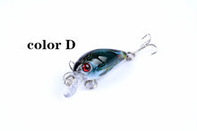 Load image into Gallery viewer, 6x 4.5cm Popper Crank Bait Fishing Lure Lures Surface Tackle Saltwater
