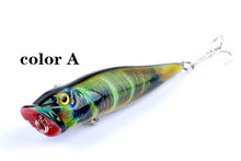 Load image into Gallery viewer, 4X 9.5cm Popper Poppers Fishing Lure Lures Surface Tackle Saltwater
