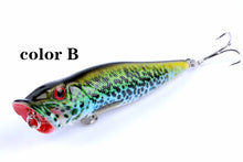 Load image into Gallery viewer, 4X 9.5cm Popper Poppers Fishing Lure Lures Surface Tackle Saltwater
