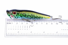 Load image into Gallery viewer, 4X 9.5cm Popper Poppers Fishing Lure Lures Surface Tackle Saltwater
