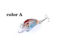 Load image into Gallery viewer, 5x 4.5cm Popper Crank Bait Fishing Lure Lures Surface Tackle Saltwater
