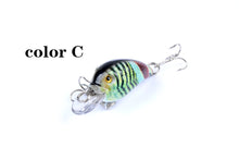 Load image into Gallery viewer, 5x 4.5cm Popper Crank Bait Fishing Lure Lures Surface Tackle Saltwater
