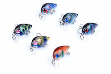 Load image into Gallery viewer, 6x 3cm Popper Crank Bait Fishing Lure Lures Surface Tackle Saltwater
